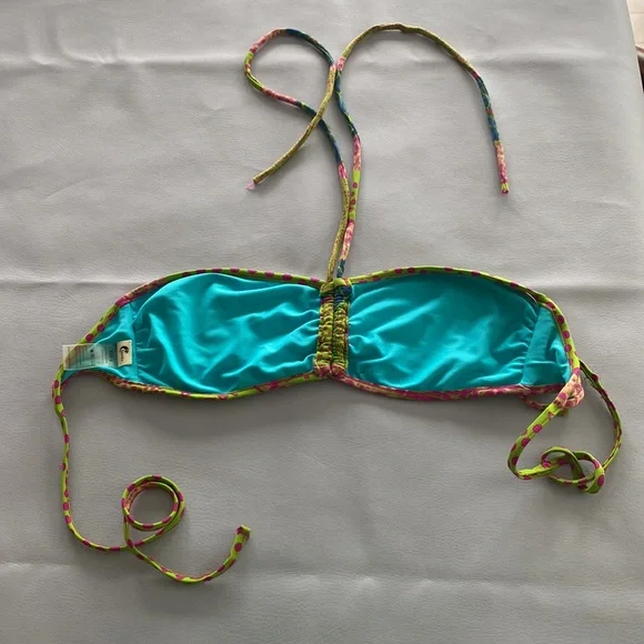 Bantu Bikini Top African Print Size Large Anthropologie M1 - Picture 4 of 8